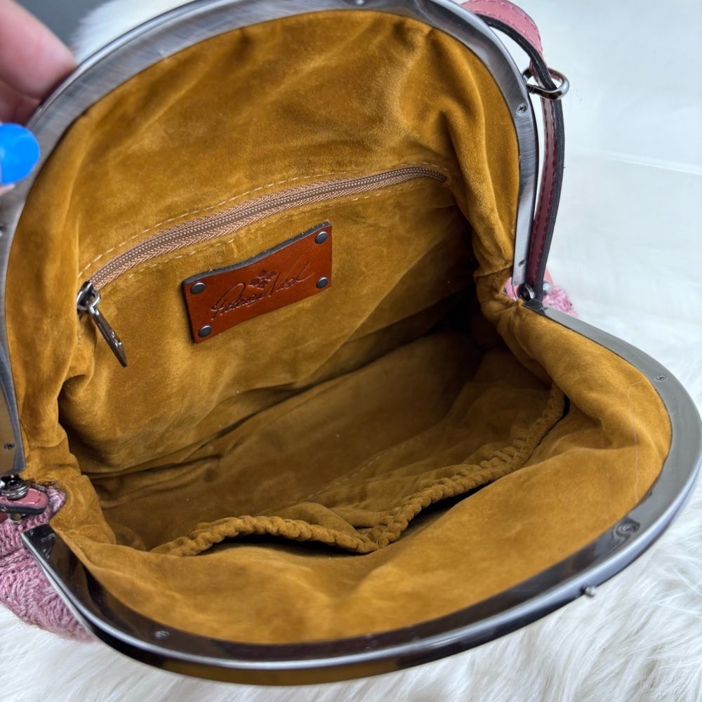 Patricia Nash Burgundy Crossbody Bag - Picture 4 of 13